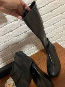 Bota Cano Longo Preta