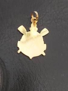Pingente De Ouro 18k Do Corinthians