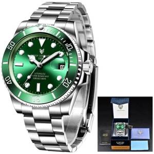 Relgio Masculino Importado Modelo Rolex Visor Em Safira.