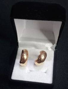 Brincos Folheado A Ouro 18k