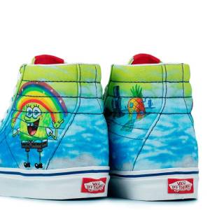 Tnis Vans Sk8 Hi X Bob Esponja Imaginaaation Unissex.