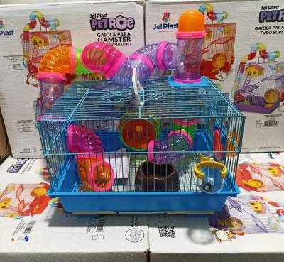 Gaiolas Com Tubos - Varias Cores Disponiveis