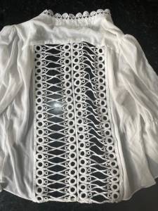 Blusa Social Branca Alfaiataria