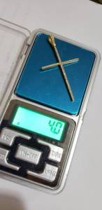 Pingente Cruz Com Diamantes