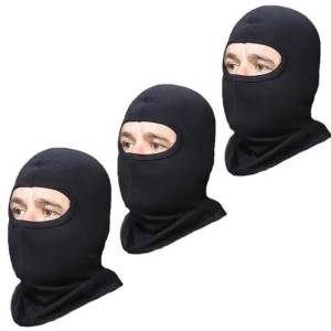 Kit 3 X Balaclava Capuz Touca Ninja Balaclava - Bike Moto Paintball