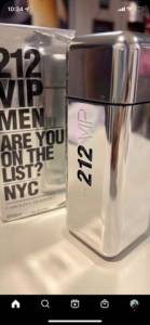 Perfume 212 Vip Men Original E Lacrado
