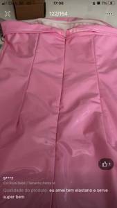 Vestido Rosa Da Shein