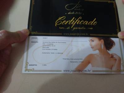Corrente Elos Cartier Ouro 18k - Aceito Negociar