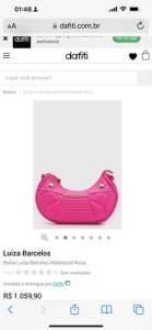 Bolsa Luza Barcelos Couro