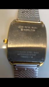 Relgio Suio Hamilton Gold Plated Daydate