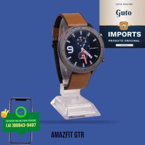 Relogio Amazfit Fashion Gtr 1.39 Tela Amoled
