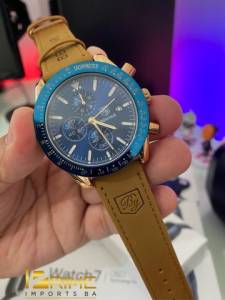 Benyar Relgio Masculino - Pulseira Em Couro - Ponteiros Funcionais - Pronta Entrega!