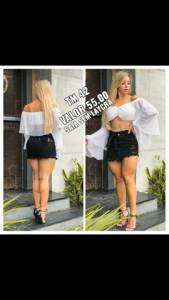 Shorts E Saia Jeans