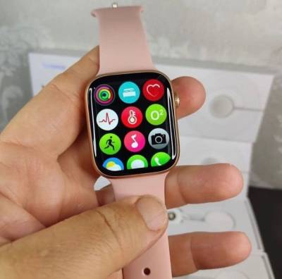 Smartwatch W28 Pro / Rose Gold / Igual Ao Da Maa