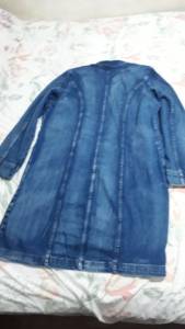 Sobretudo Jeans Feminino Exg Plus Size