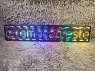Letreiro Led 120x16cm 590,00
