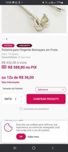 Pulseira Berloque (prata)