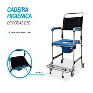 Cadeira De Banho Higiene D50 - Dellamed