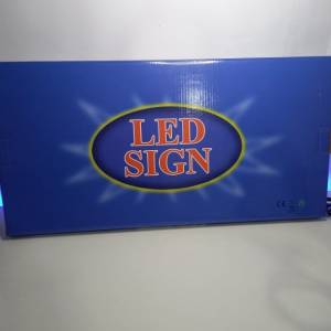 Placa Luminosa Aberto- Lelong - Fao Entrega