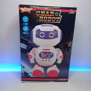 Rob De Brinquedo Gear Musical Danante Com Luzes - Fao Entrega
