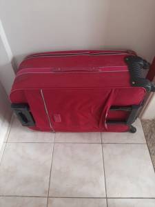 Mala De Viagem Grande Rosa