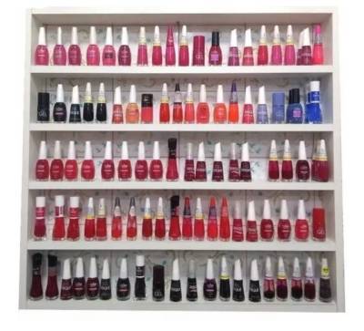Organizador De Esmalte Com Fundo