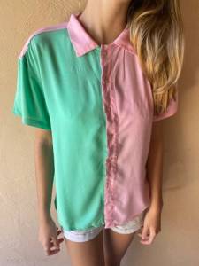 Blusa ? Dupla Cor