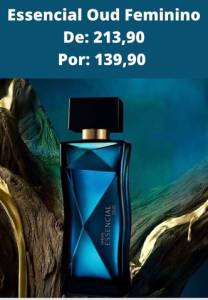Promoo Deo Parfum Essencial Oud Feminino