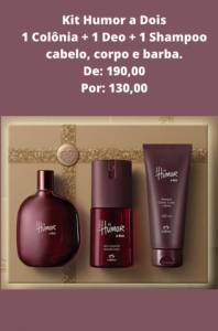 Kit Humor A Dois, Masculino - Natura Promoo