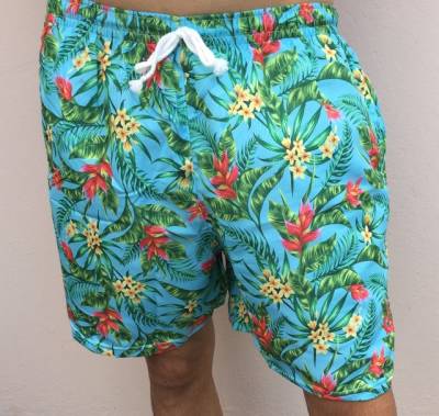 Bermuda Tectel Masculina, Short Moda Praia Com Entrega Grtis