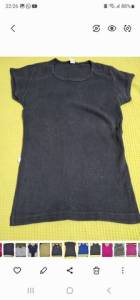 Blusa Preta Tam G