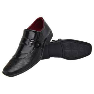 Sapato Social Masculino Torrenezzi Verniz Preto br  br