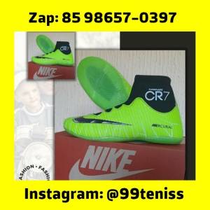 Chuteira (leia Descrio) Nova Com Garantia Nike Cr7 Futsal