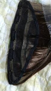 Cabelo Sinttico Feminino Grande Com Mechas Loiras