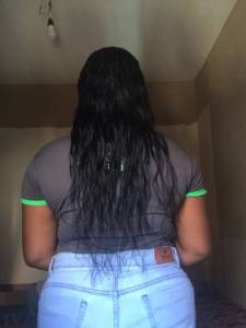 3 Telas De Cabelo Humano 60cm