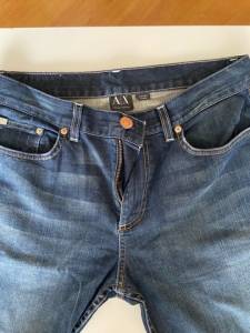 Cala Masculina Jeans Da Armani