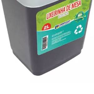 Lixeirinha De Mesa Basculada 2 Lts 25459 Arqplast