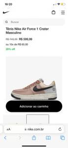 Nike Air Force 1 Crater  Original Oferta