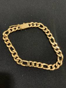Pulseira Macia Garimpo De Ouro 22k