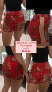 Short Leli Correia Novo