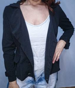 Blazer Preto - Tam M - Veste At 40