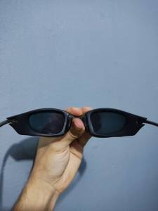 Oakley Juliet Com Lente Ruby + Side Blinder(estilo Ciclope)