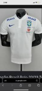 Camisa Polo Brasil Dri-fit Nike 2022/23
