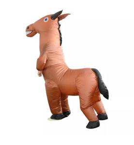 Fantasia Inflvel Adulto Cavalo Burro Pronta Entrega