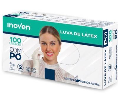 Luva Descartvel Ltex Procedimento 10,00