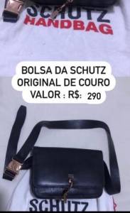 Bolsa Da Schutz Toda Em Couro