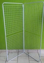 Biombo Duplo Branco