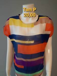 Blusinhas Vero Tam P Adulto - Feminina