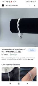 Peas Em Estoque Pratas 925