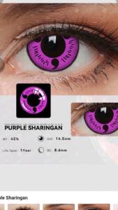 Lentes Olhos Cosplay